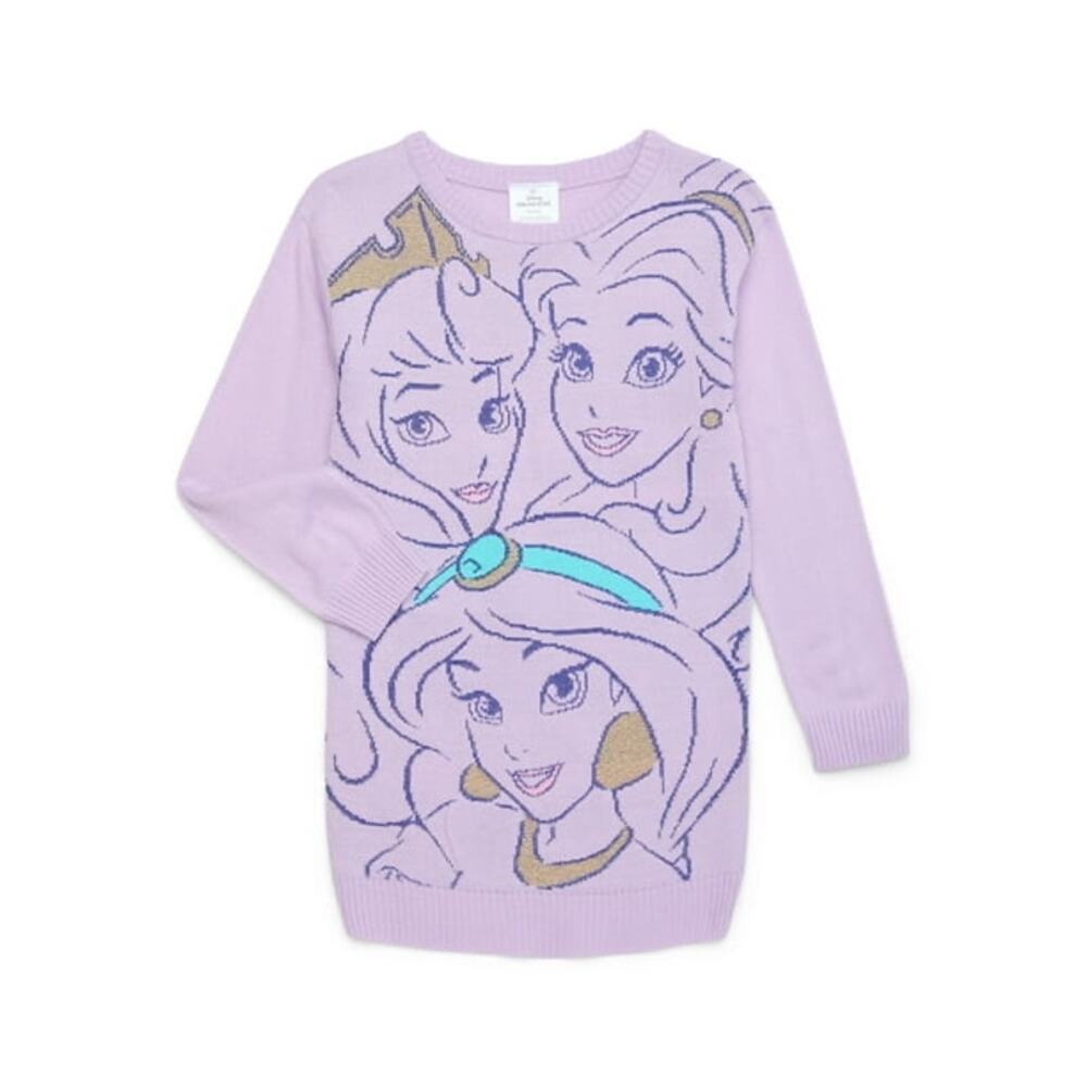 NWT Disney Princess Baby Toddler Girls Sweater Dress size 12 months